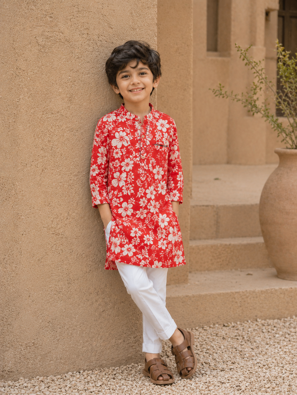 Rang Do Laal Kurta Set