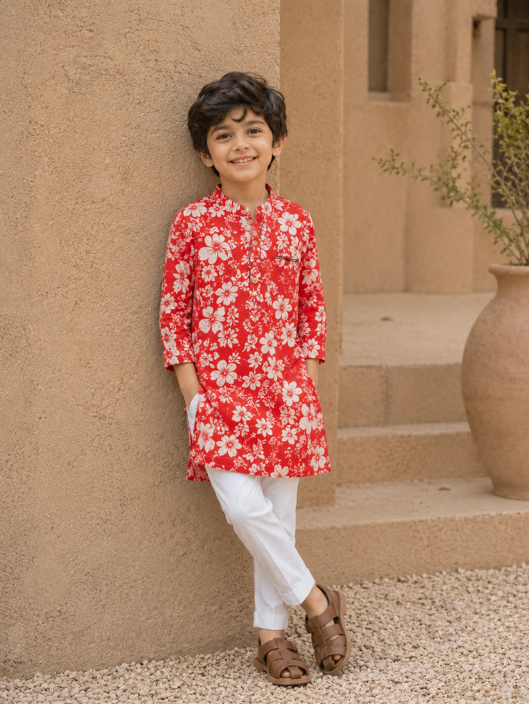 Rang Do Laal Kurta Set