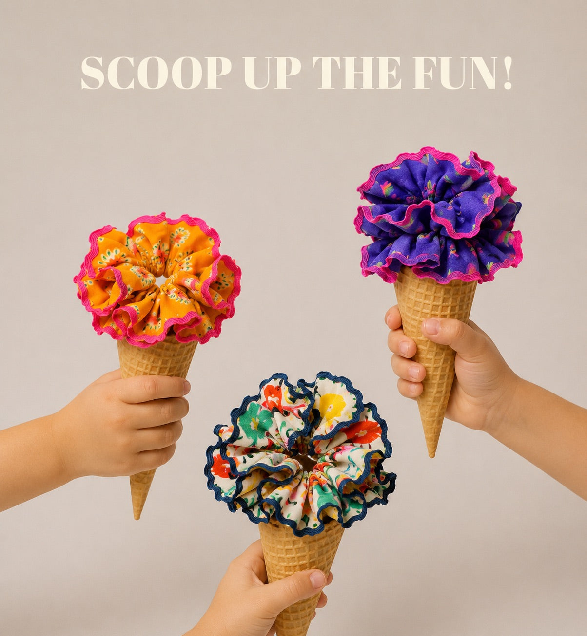 Confetti Scrunchie